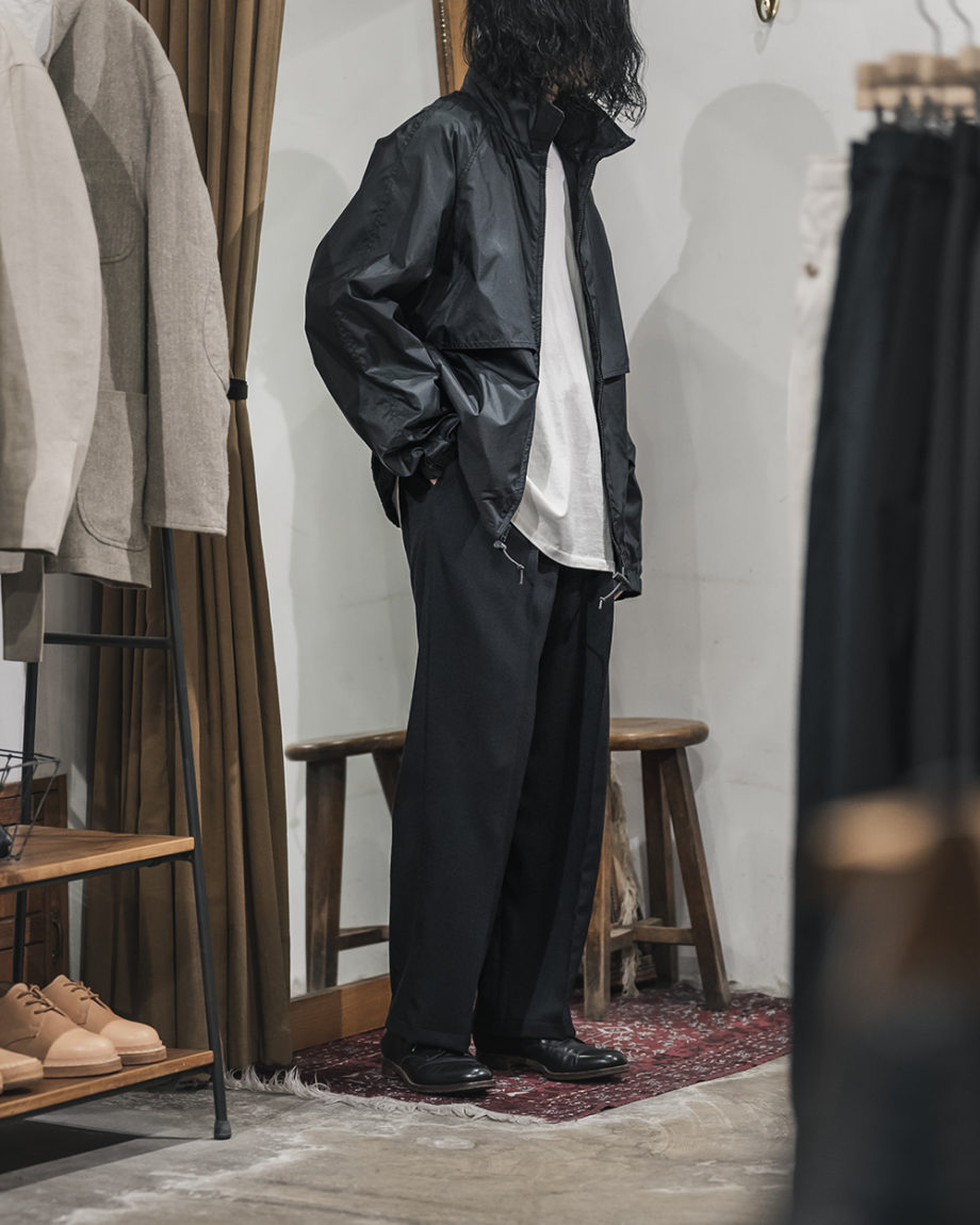 ☆決算特価商品☆ WIRROW SOFT WOOLWIDE TAPERED SLACKSサイズ1 パンツ ...