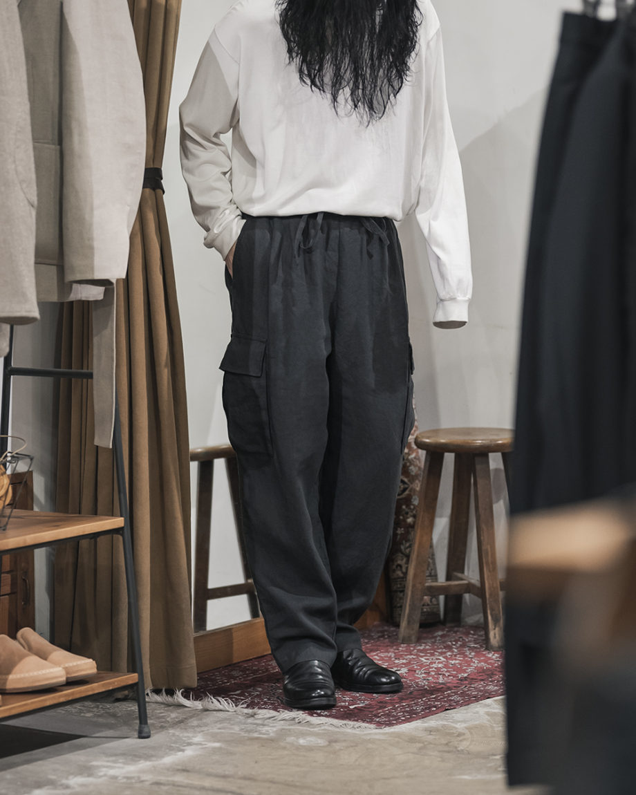 WIRROW -Linen Cargo Pants- | twelve blog