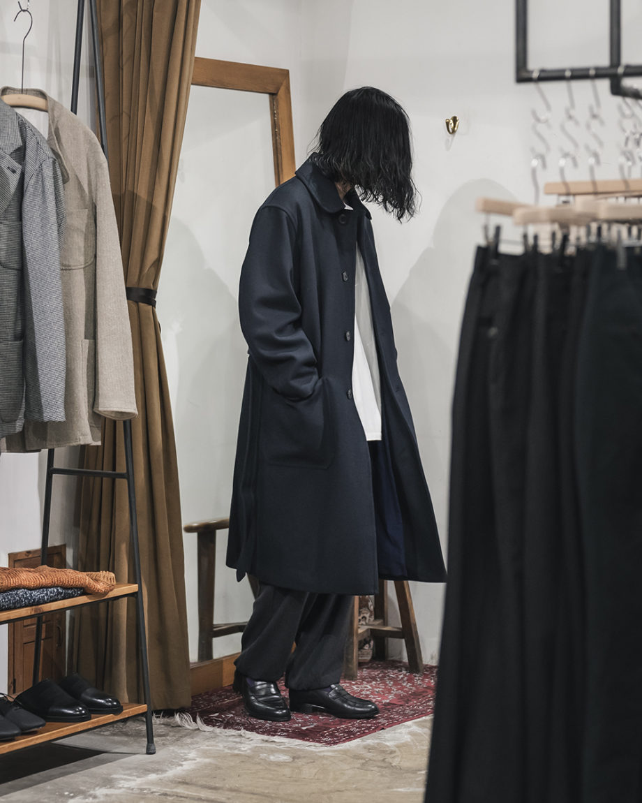 未使用 comoli 23AW ウールカシミヤ ミリタリーコート 2 - ジャケット