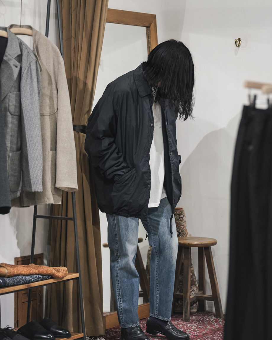 素材コットン58%comoli コーチジャケット　17ss