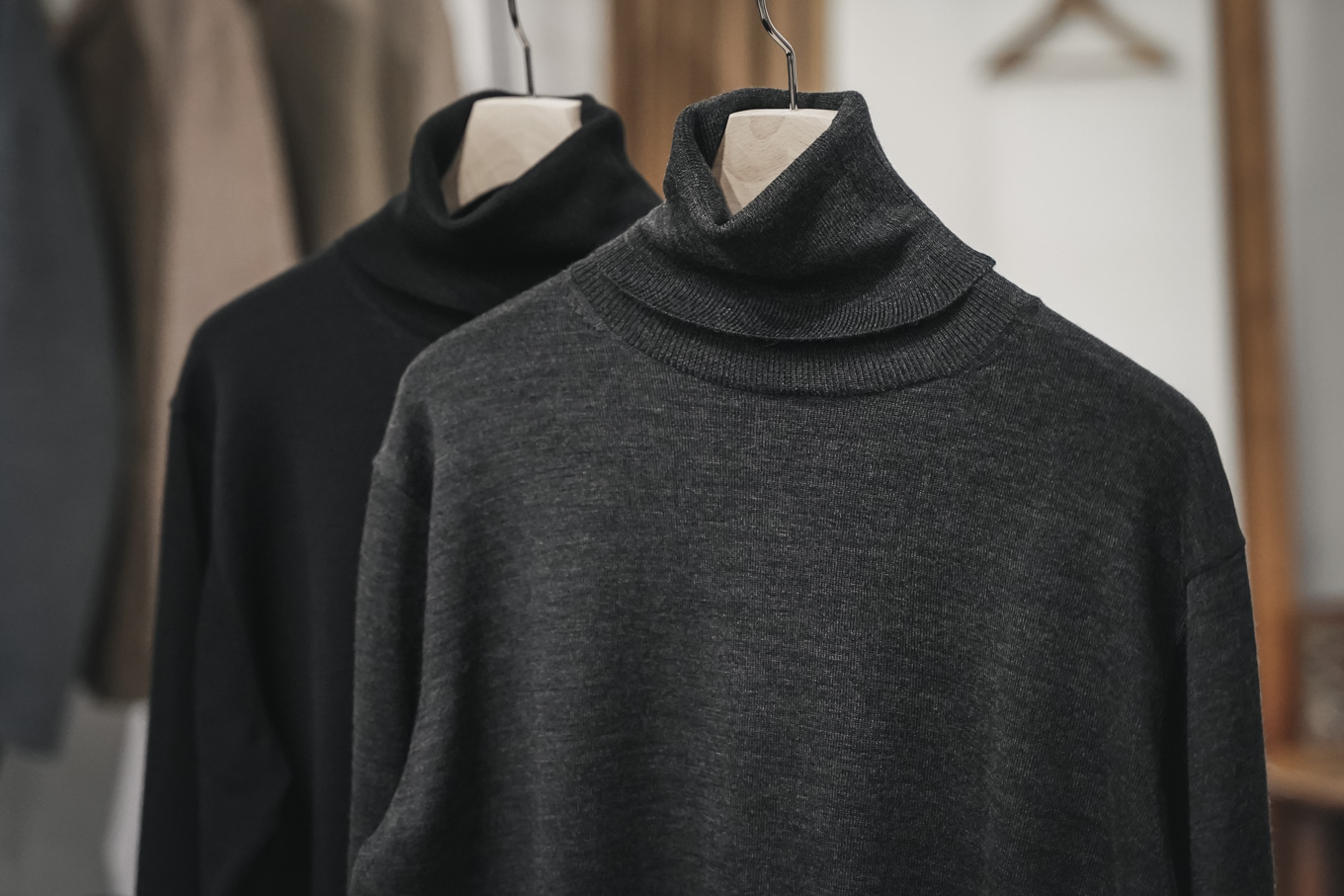 twelve BLOG | WIRROW -Turtle Neck Knit Pullover- | twelve blog