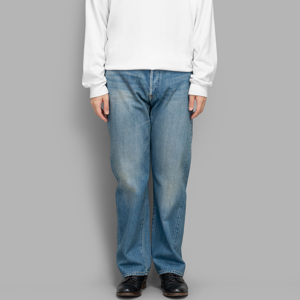 A.PRESSE / No.2 Washed Denim Pants