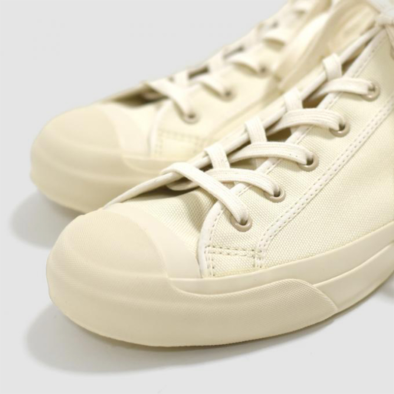 STUDIO NICHOLSON / Merino Canvas Shoes (Cream) | twelve