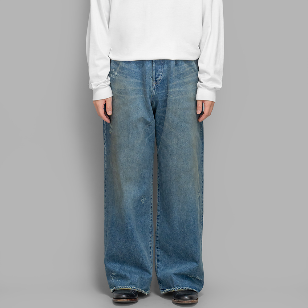 ssstein / Baggy Denim Jeans (Indigo)
