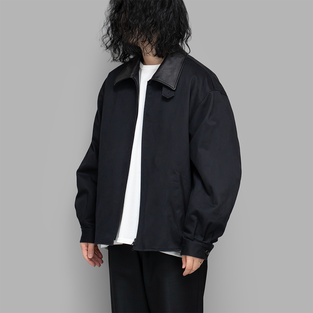 ssstein / Sulfur Dyed Brushed Chino Zip Jacket | twelve
