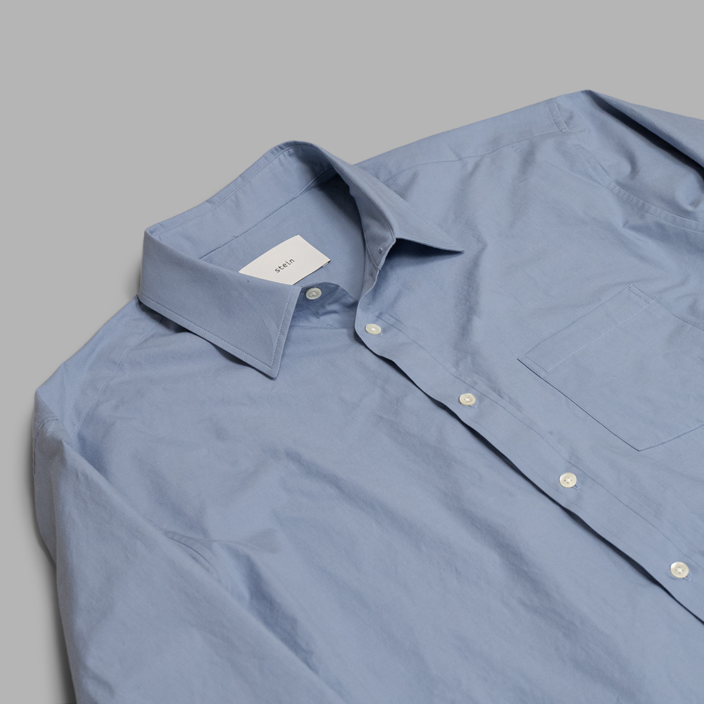 stein / Oversized Standard Shirt (Blue) | twelve