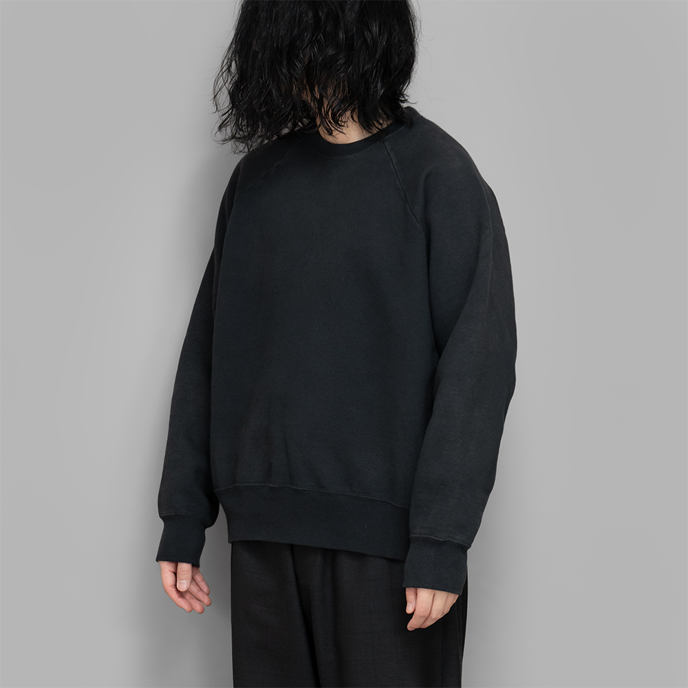 A.PRESSE / Vintage Sweatshirt (Black)