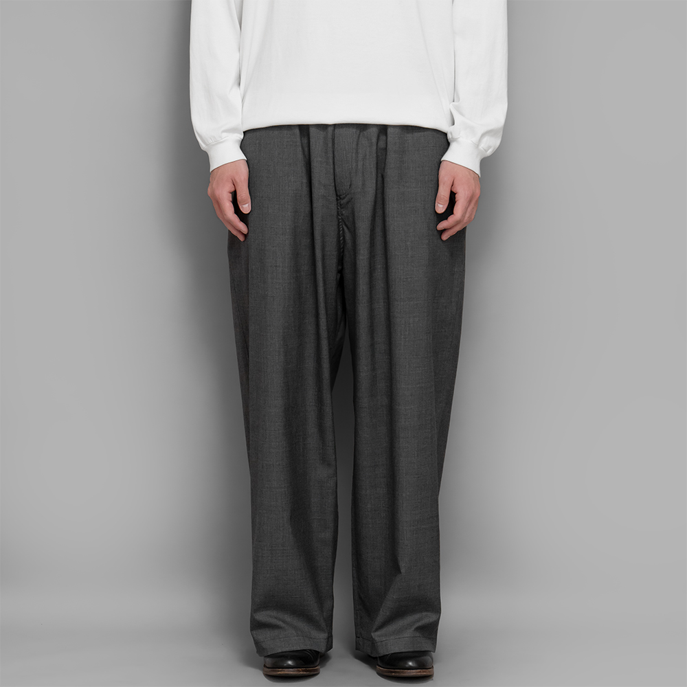 MITTAN / エアリーウールワイド (灰)