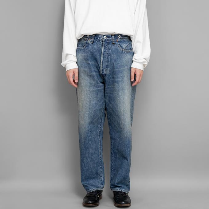 売り尽くしセール A.PRESSE No.22 Pants Denim Washed / Wide A.PRESSE