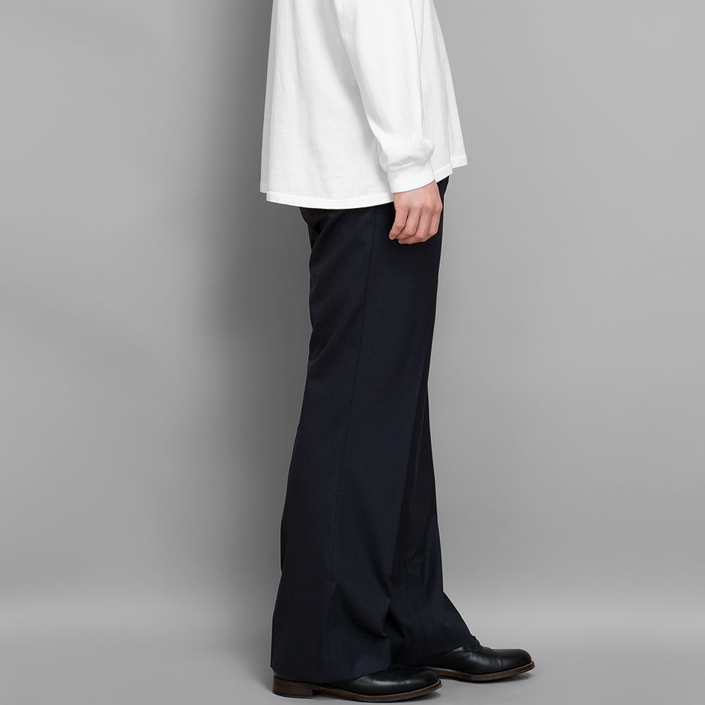 AURALEE / Super Fine Tropical Wool Slacks (Dark Navy) | twelve