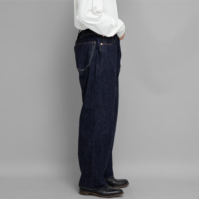 COMOLI / デニム 5Pパンツ (Navy) | twelve