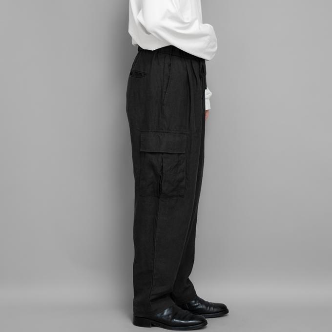 WIRROW / Linen Cargo Pants | twelve