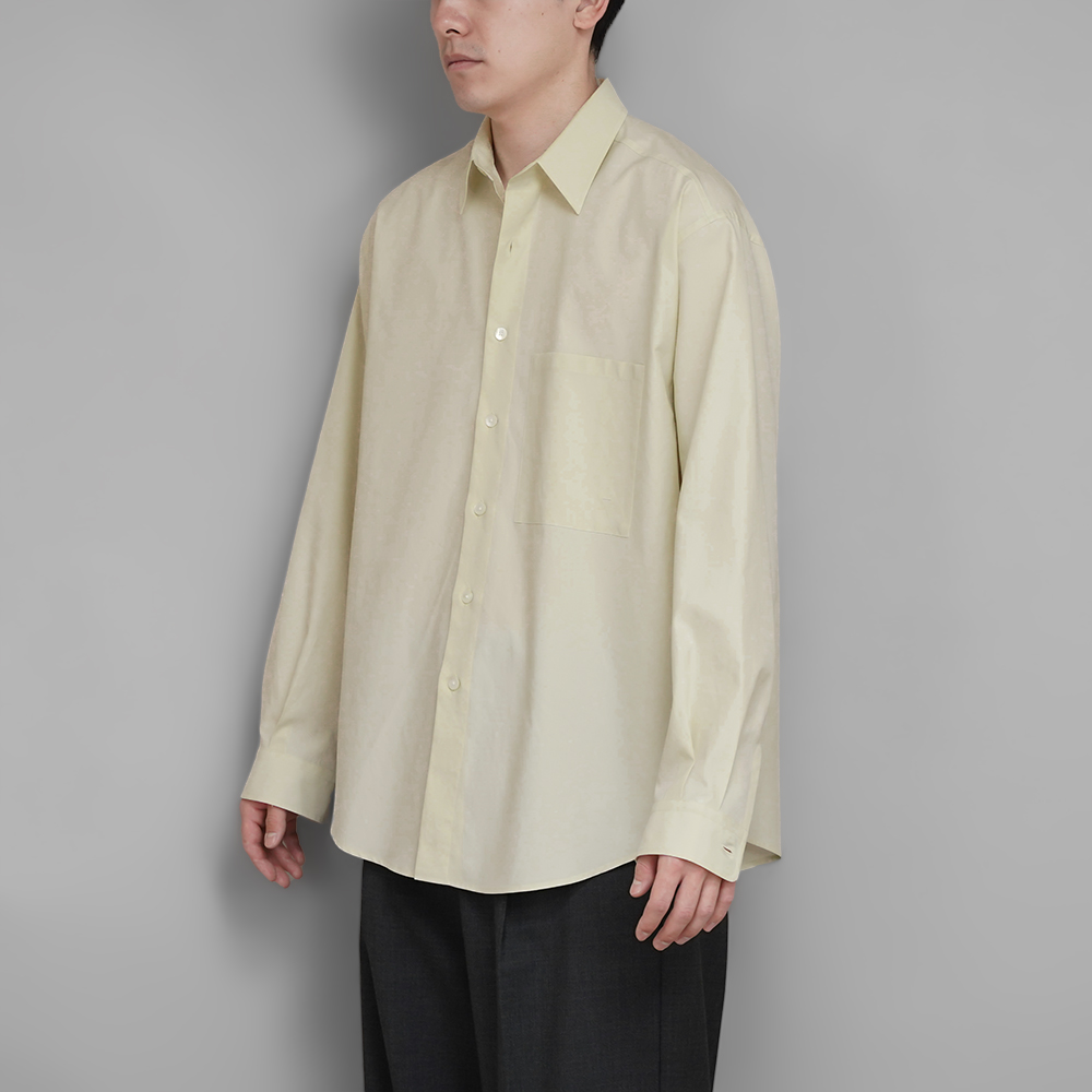 AURALEE WASHED FINX TWILL SHIRTSgraphpaper