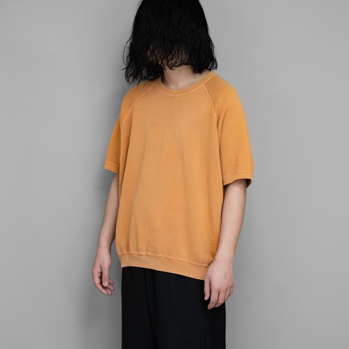 A.PRESSE / S/S Vintage Sweatshirt (Yellow)