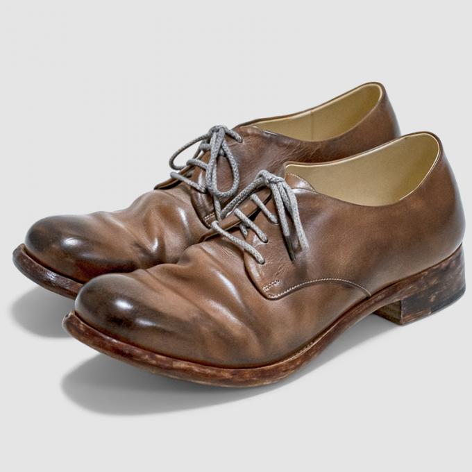 SUGINARI MORIMOTO / Lace Up Derby Shoes (Calflux)