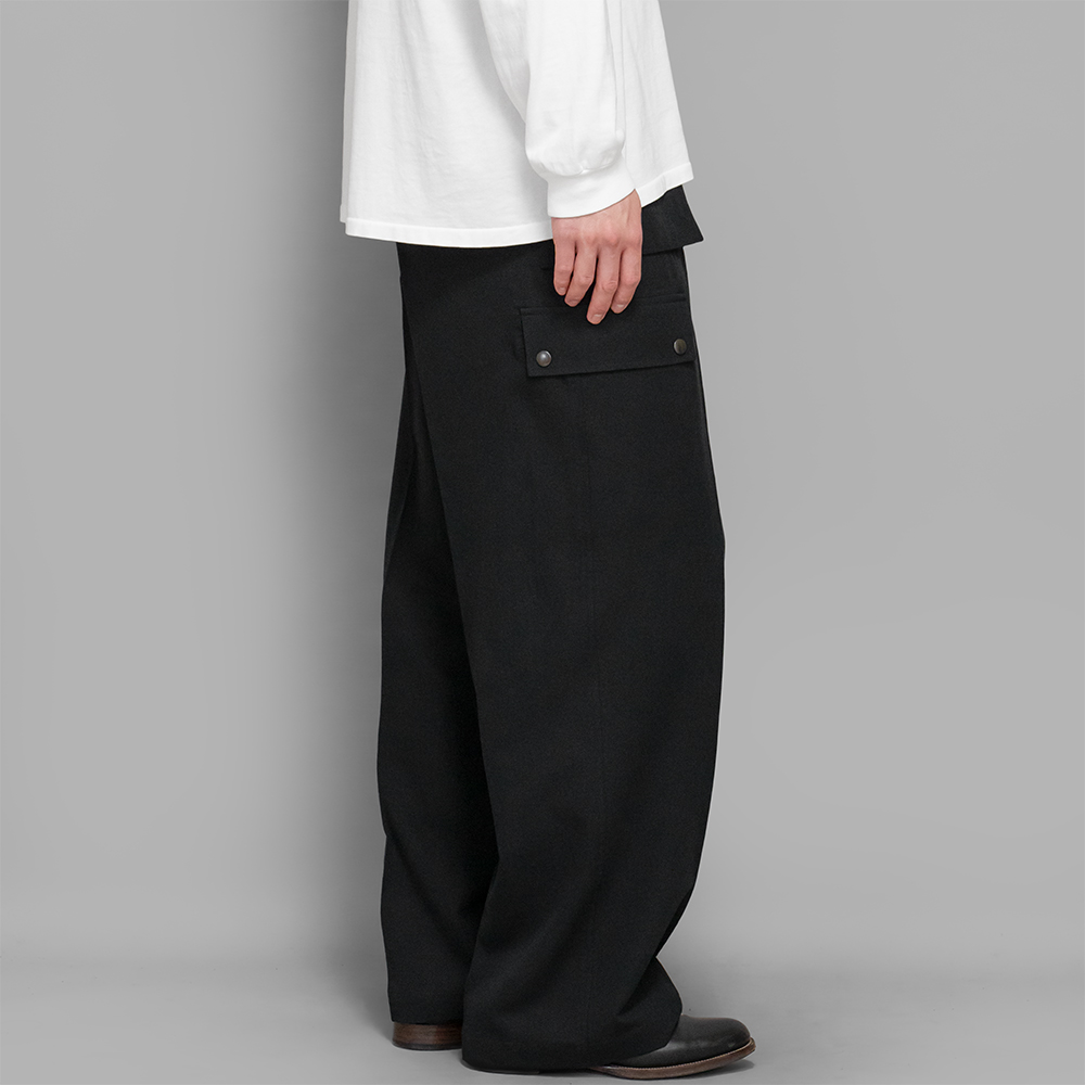 AURALEE / Light Cotton Wool Viyella Cargo Pants | twelve