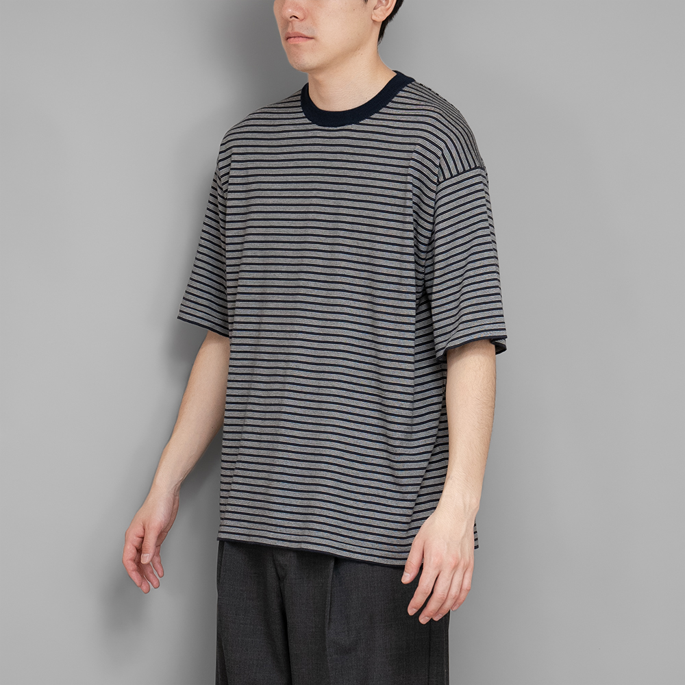 A.PRESSE High Gauge S S Striped T-Shirt 【レビューを書けば送料当店 ...