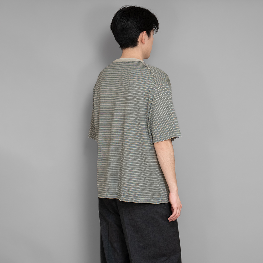A.PRESSE High Gauge S S Striped T-Shirt 【レビューを書けば送料当店 ...