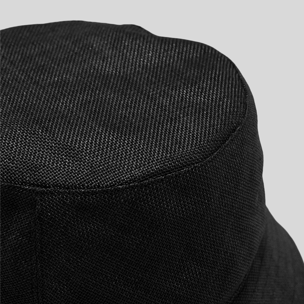 KIJIMA TAKAYUKI / Paper Cloth Bucket Hat (Black) | twelve