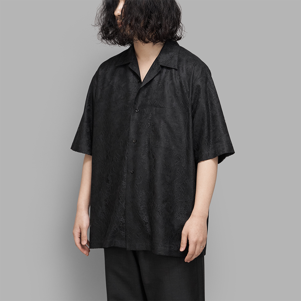 un/unbient / Kaikin Shirt H/S Rayon Lace