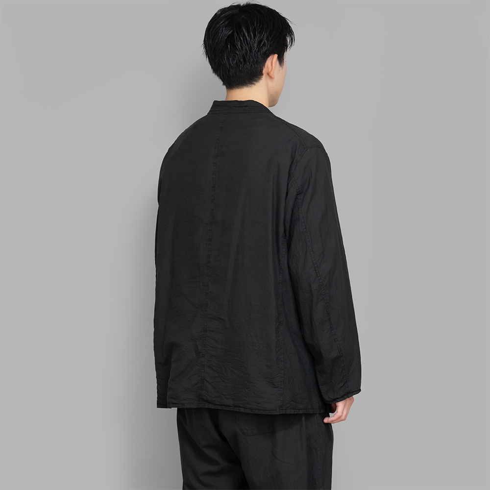 COMOLI 製品染 ジャケット, Black – Navyblue
