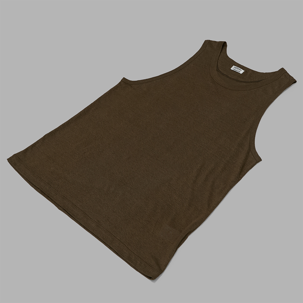 MAATEE&SONS / Tank Top "Linen” (Khaki)