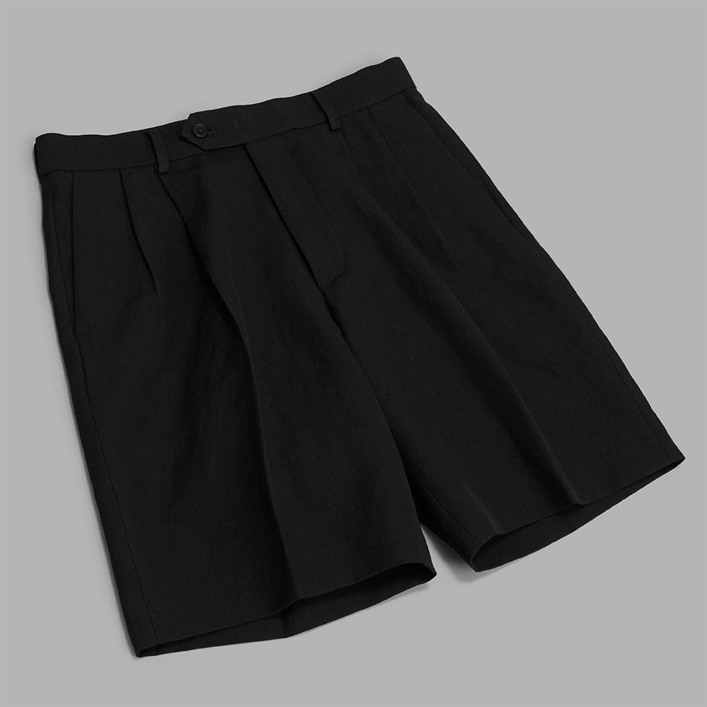 AURALEE / Wool Cotton Linen OX Shorts