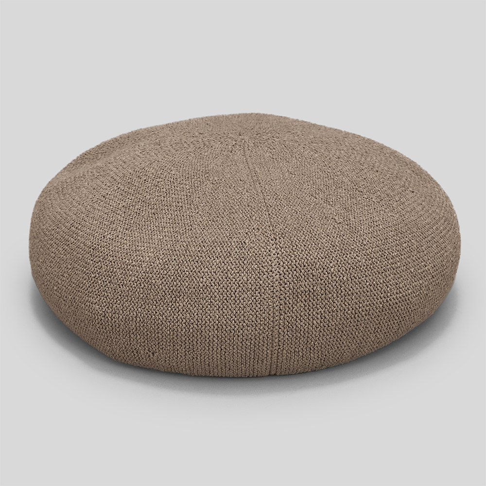 KIJIMA TAKAYUKI / Washi Knit Beret (Greige)