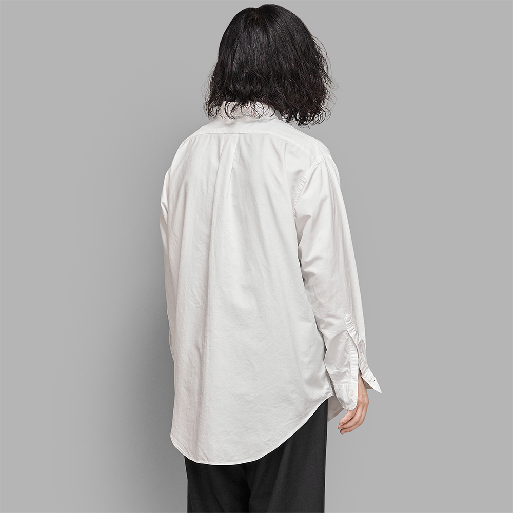 USED / Brooks Brothers 6 Button B.D Shirt (White) | twelve