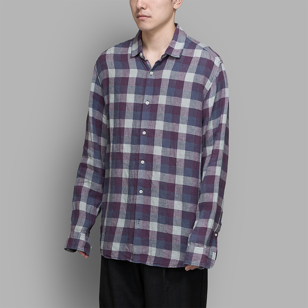 USED / Linen Check Shirt