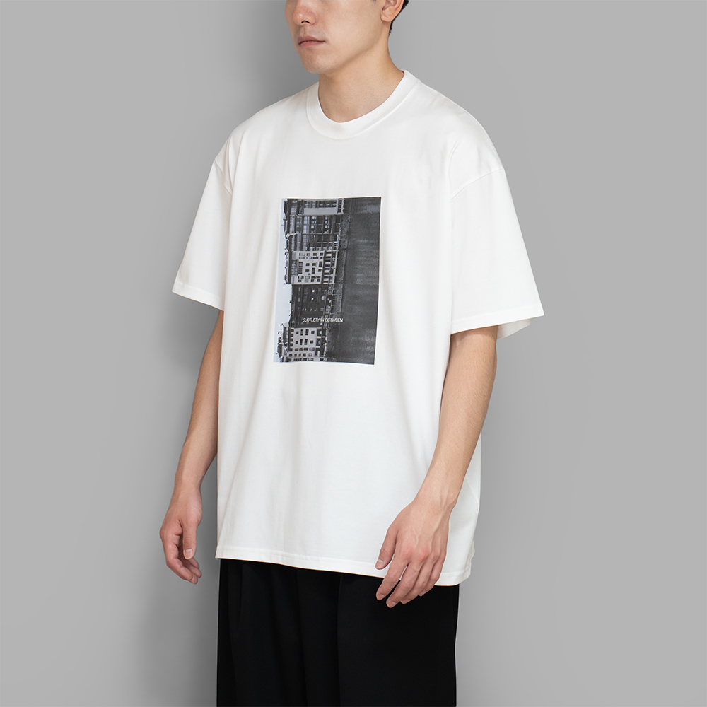 ssstein / Print Tee -SUBTLETY- (White)