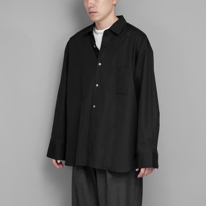 stein / Oversized Down Pat Shirt (Black)