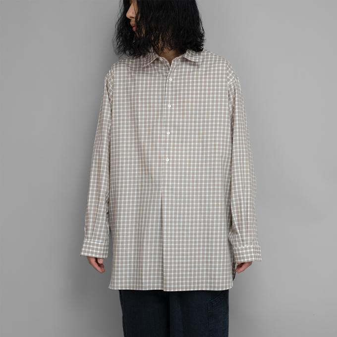 A.PRESSE pullover granpa shirts-