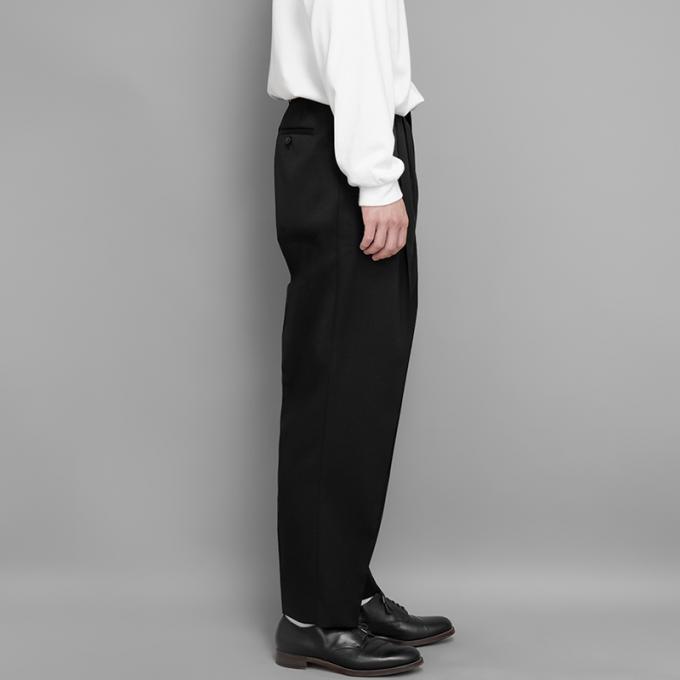 stein / シュタイン】LONG WIDE TROUSERS - DARK CHARCOAL | 公式通販サイト session(セッション)