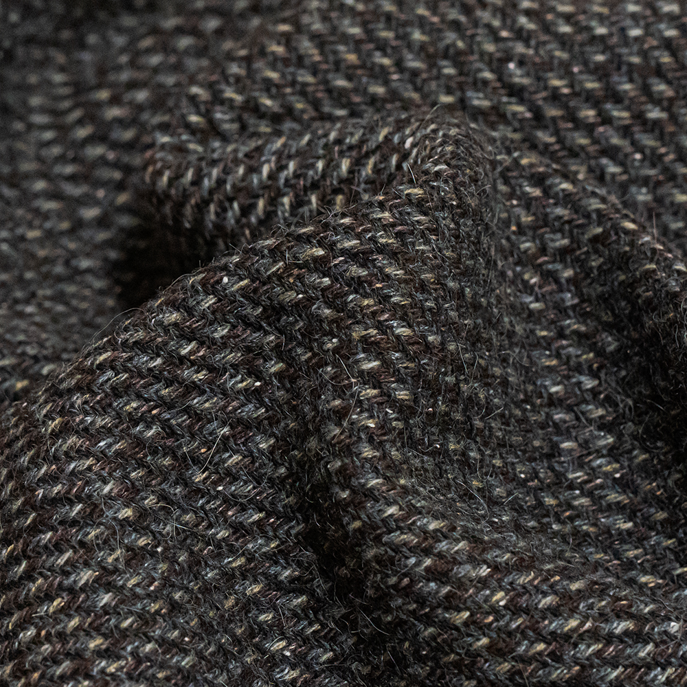 AURALEE / Alpaca Wool Silk Tweed Zip Blouson | twelve