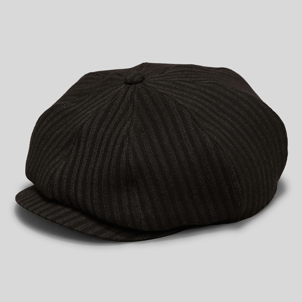 T.T / Newsboy Cap (Brown Stripe)