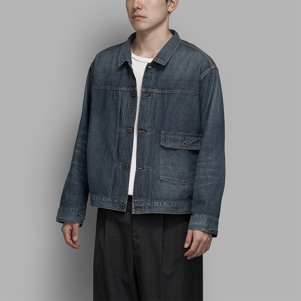 T.T / Damaged Denim Jacket C.1930’S