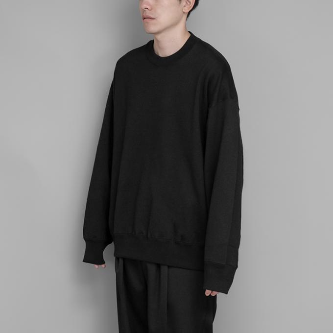 stein / Oversized Untwisted Yarn Sweat LS (Black) | twelve