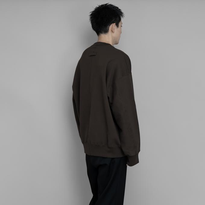 stein / Oversized Untwisted Yarn Sweat LS (Military Khaki) | twelve