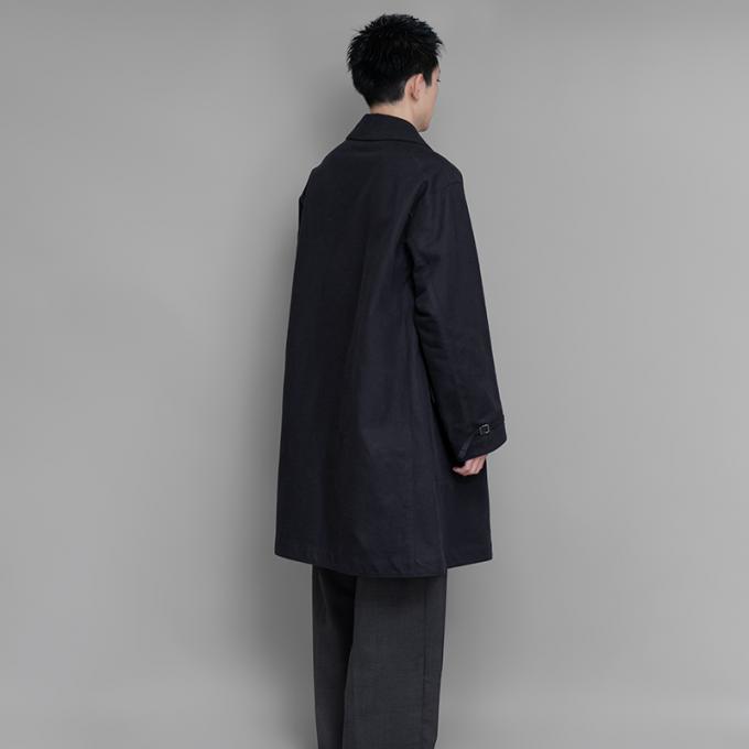 A.PRESSE / Motorcycle Half Coat (Navy) | twelve