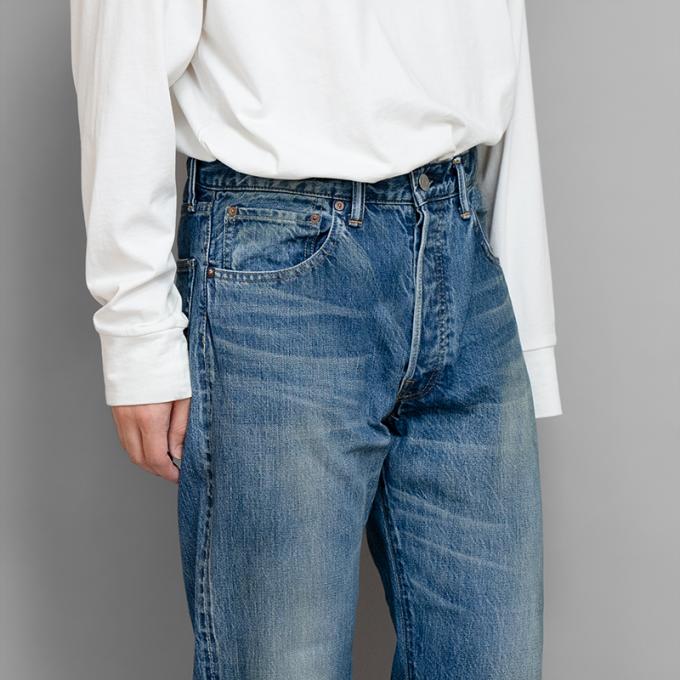 A.PRESSE / Washed Denim Pants E (Bleach) | twelve