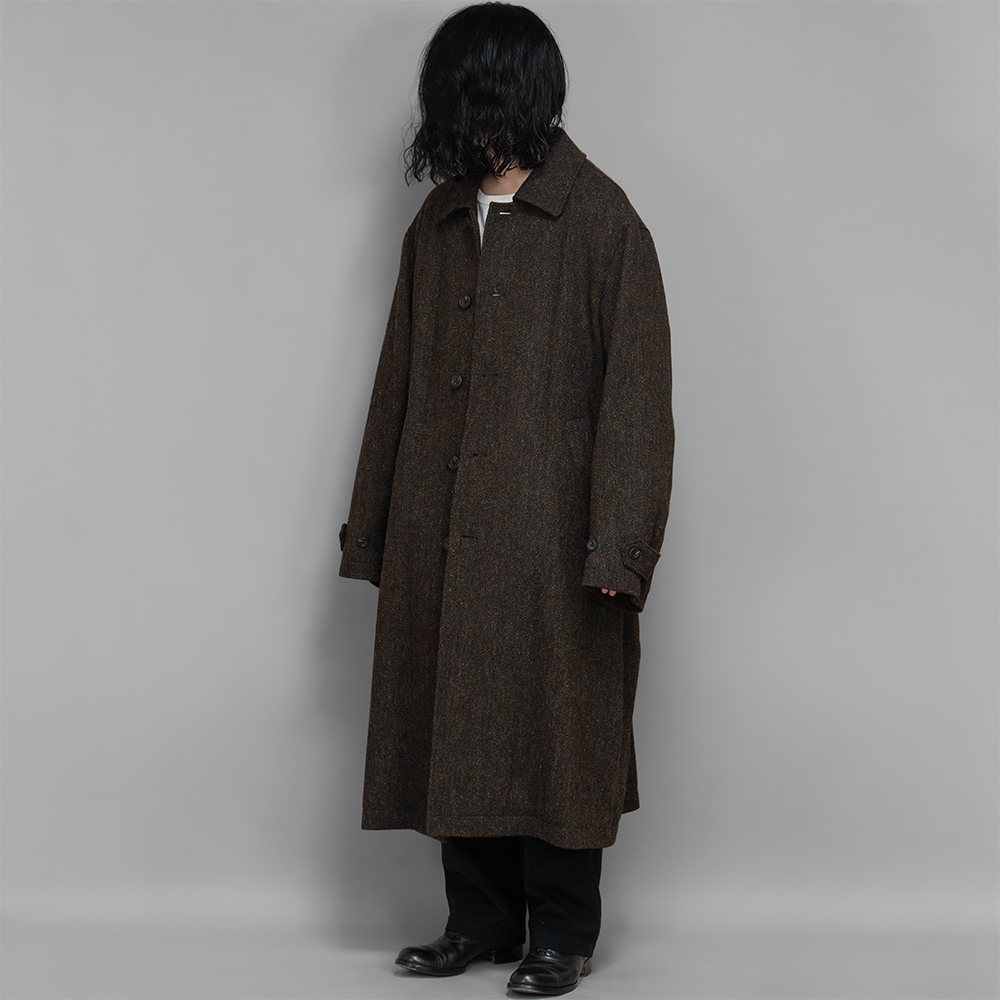 ssstein / Oversized Investigated Coat (Dark Brown)