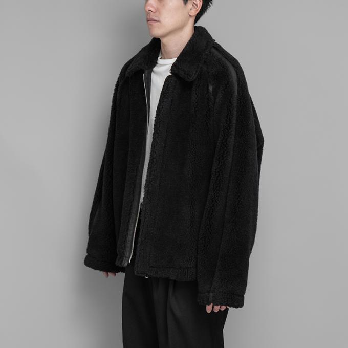 ssstein / Wool Fur Flight Jacket