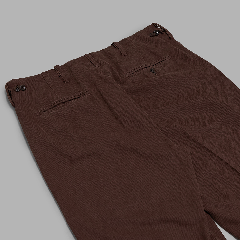 MAATEE＆SONS 2PWIDE CHINO TROUSERS COTTON MAATEE&SONS / Chino Trouser 