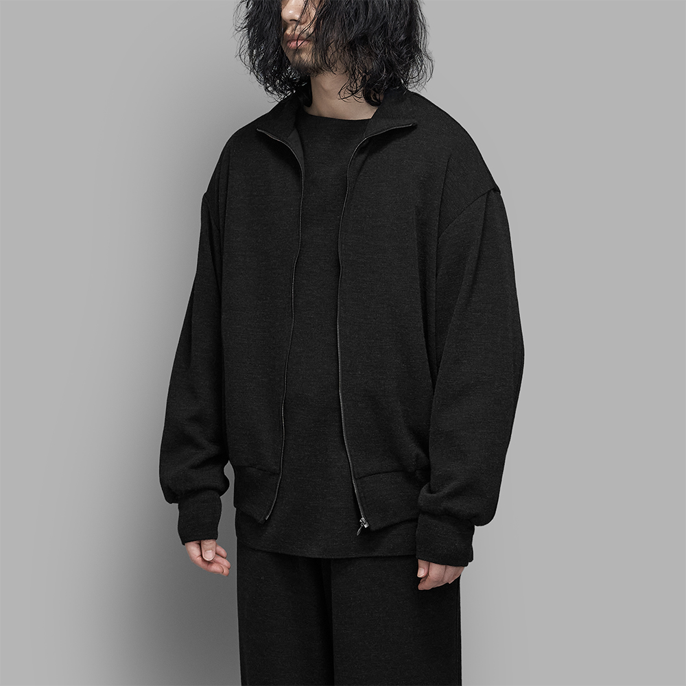 COMOLI / ウールニット トラックジャケット