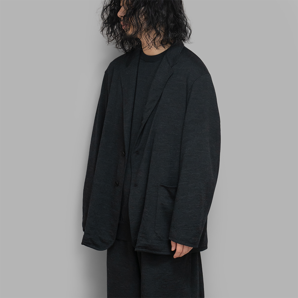 COMOLI / ウール ニット ジャケット
