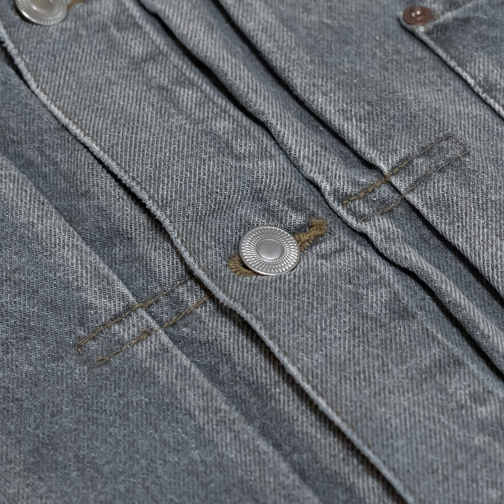 A.PRESSE / Vintage Gray Denim Jacket | twelve