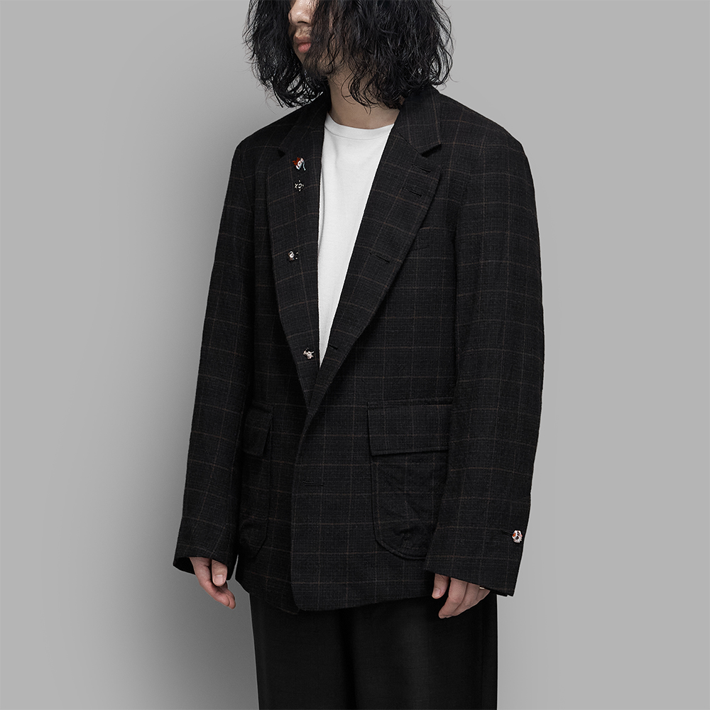 BLACKBIRD / Director’s Jacket (Black Check)
