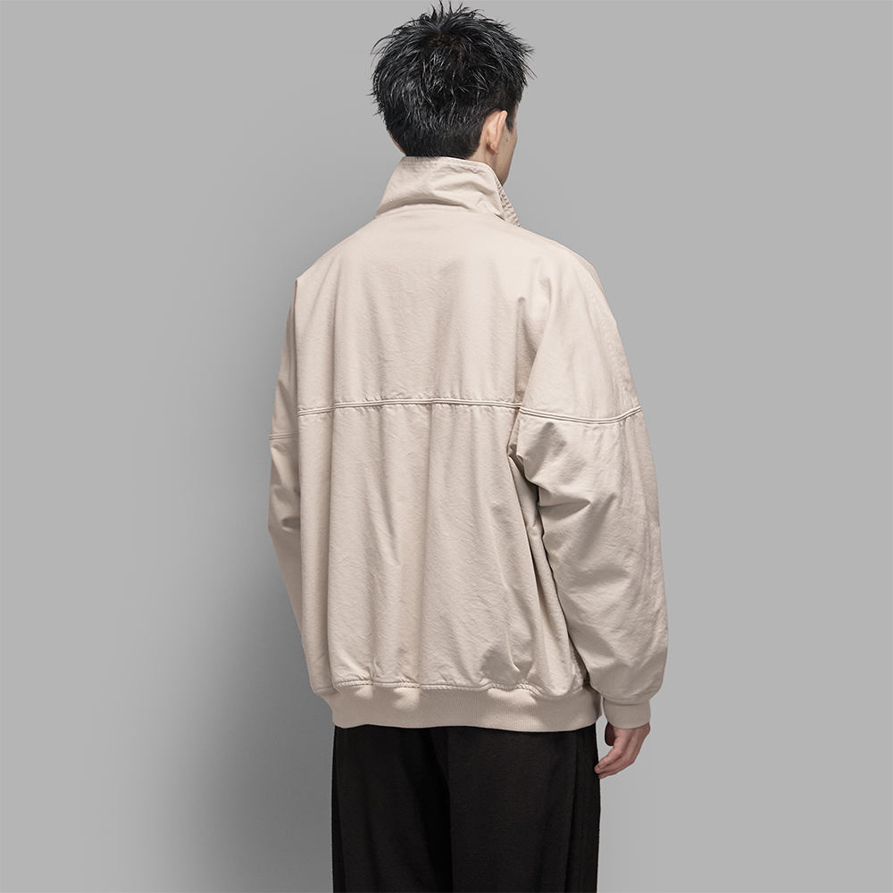 COMOLI / ポストワークツイル キャップショルダーブルゾン (Ivory