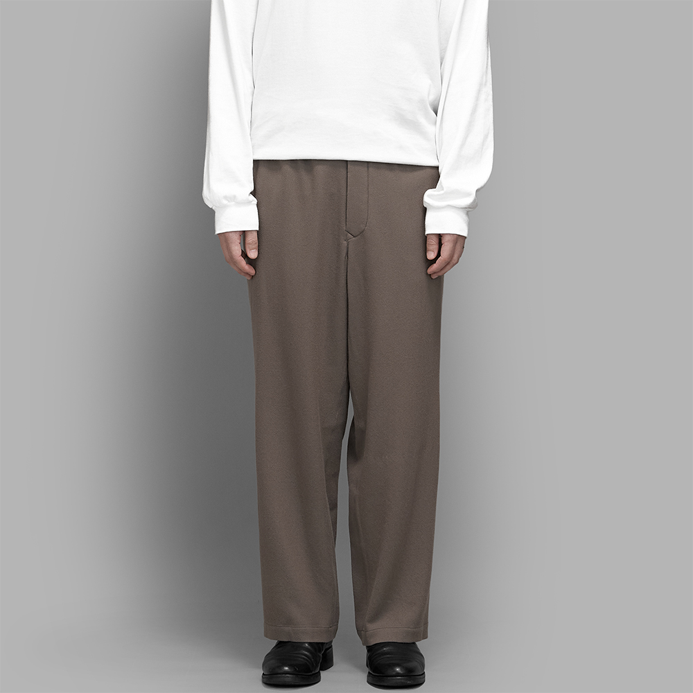 HEUGN / Glan Wool Saxony Easy pants